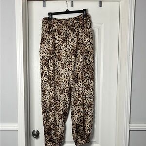 Leopard Print Lounge Pants